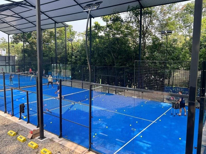 Canchas de pádel cubiertas en Barranquilla